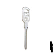 Uncut Key Blank | General Motors | GM-51S replaces B85, B86, B89, B92 Automotive Key JMA USA