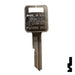 Uncut  Key Blank | General Motors | P1098A, B48 Automotive Key Ilco