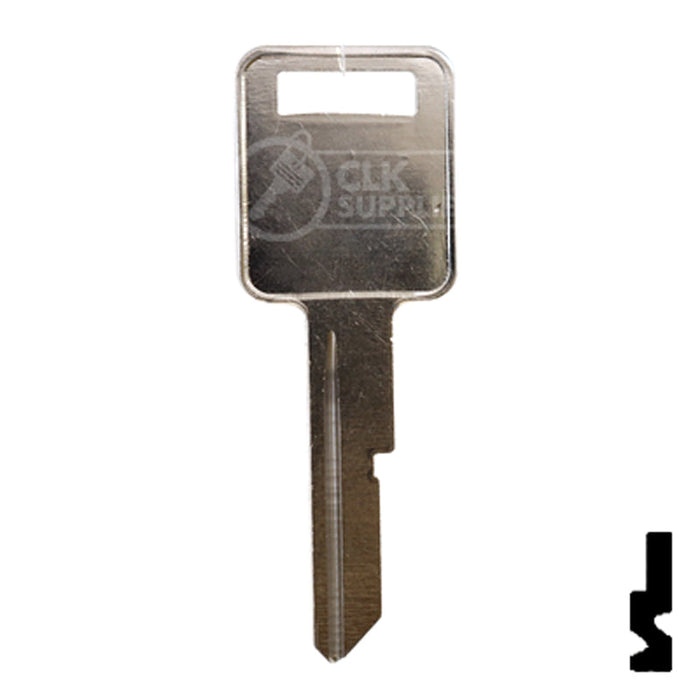 Uncut  Key Blank | General Motors | P1098A, B48 Automotive Key Ilco