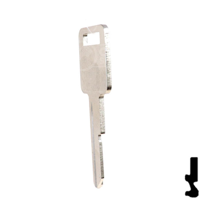 Uncut  Key Blank | General Motors | P1098C, B50 Automotive Key Ilco