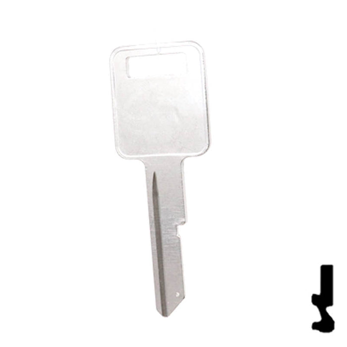 Uncut  Key Blank | General Motors | P1098C, B50 Automotive Key Ilco