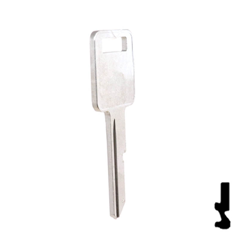 Uncut  Key Blank | General Motors | P1098C, B50 Automotive Key Ilco