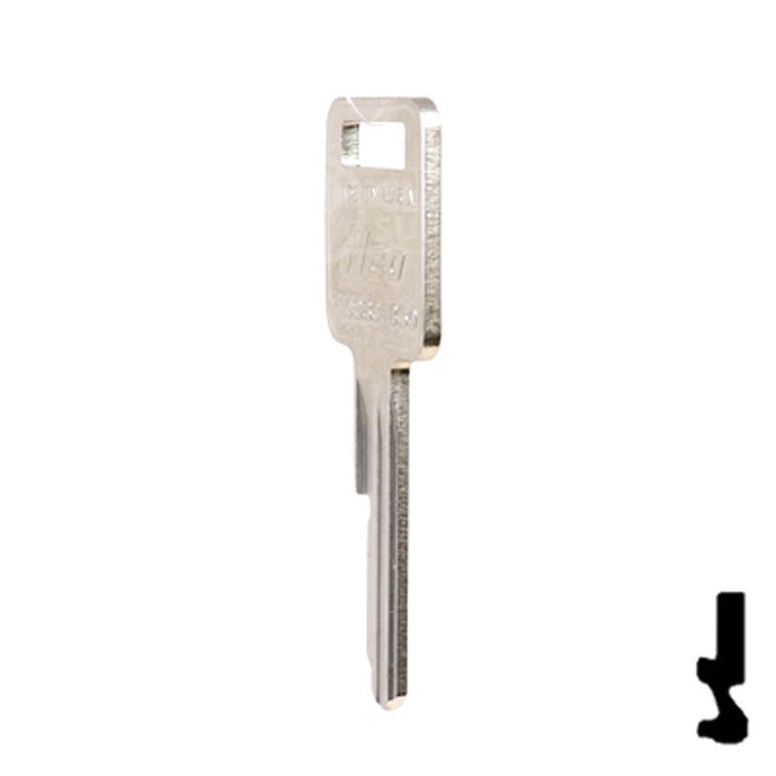 Uncut  Key Blank | General Motors | P1098C, B50 Automotive Key Ilco