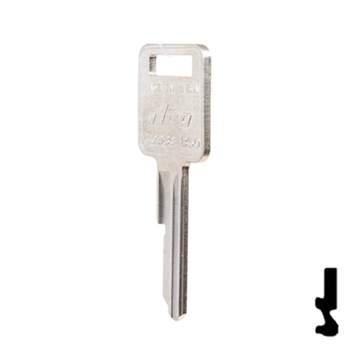 Uncut  Key Blank | General Motors | P1098C, B50 Automotive Key Ilco