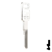 Uncut Key Blank | General Motors | P1098CV, B63 Automotive Key Ilco