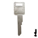 Uncut Key Blank | General Motors | P1098CV, B63 Automotive Key Ilco