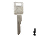 Uncut Key Blank | General Motors | P1098CV, B63 Automotive Key Ilco