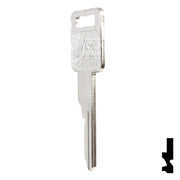 Uncut Key Blank | General Motors | P1098CV, B63 Automotive Key Ilco