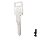 Uncut Key Blank | General Motors | P1098CV, B63 Automotive Key Ilco