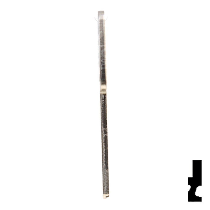 Uncut Key Blank | General Motors | P1098E, B44 Automotive Key Ilco