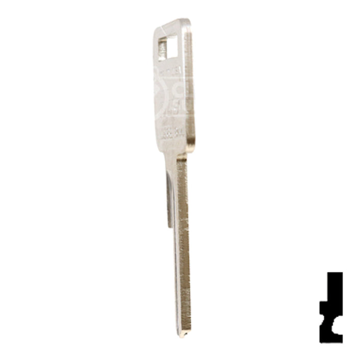 Uncut Key Blank | General Motors | P1098E, B44 Automotive Key Ilco