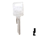 Uncut Key Blank | General Motors | P1098E, B44 Automotive Key Ilco