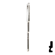 Uncut Key Blank | General Motors | P1098EV, B77 Automotive Key Ilco