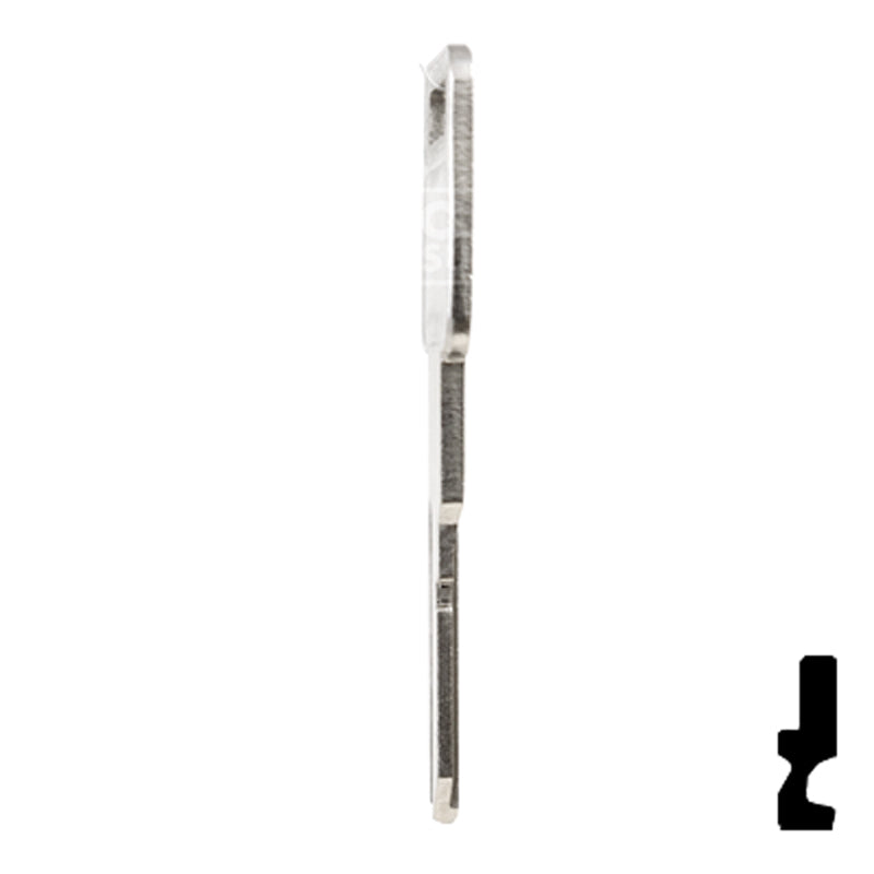 Uncut Key Blank | General Motors | P1098EV, B77 Automotive Key Ilco