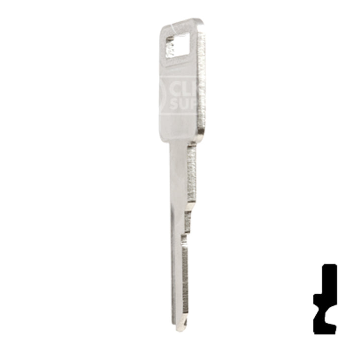 Uncut Key Blank | General Motors | P1098EV, B77 Automotive Key Ilco