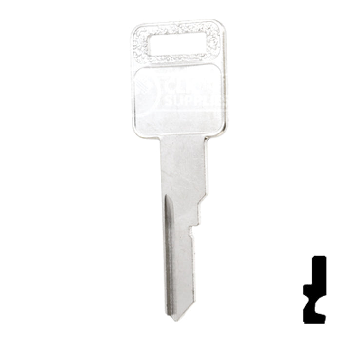 Uncut Key Blank | General Motors | P1098EV, B77 Automotive Key Ilco