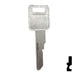 Uncut Key Blank | General Motors | P1098EV, B77 Automotive Key Ilco