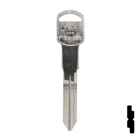 Uncut Key Blank | General Motors | P1106, B86