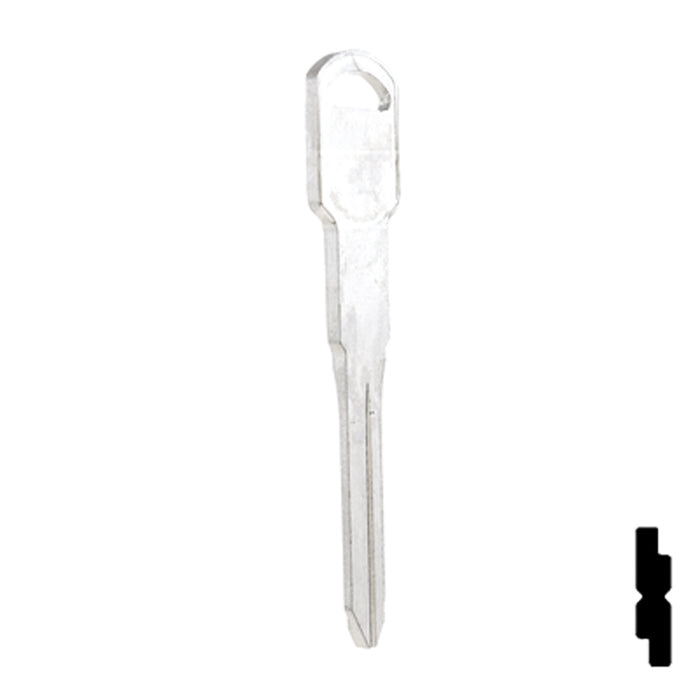 Uncut Key Blank | General Motors | P1106, B86 Automotive Key Ilco