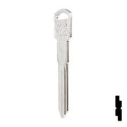 Uncut Key Blank | General Motors | P1106, B86 Automotive Key Ilco