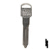 Uncut Key Blank | General Motors | P1109, B92 Automotive Key Ilco