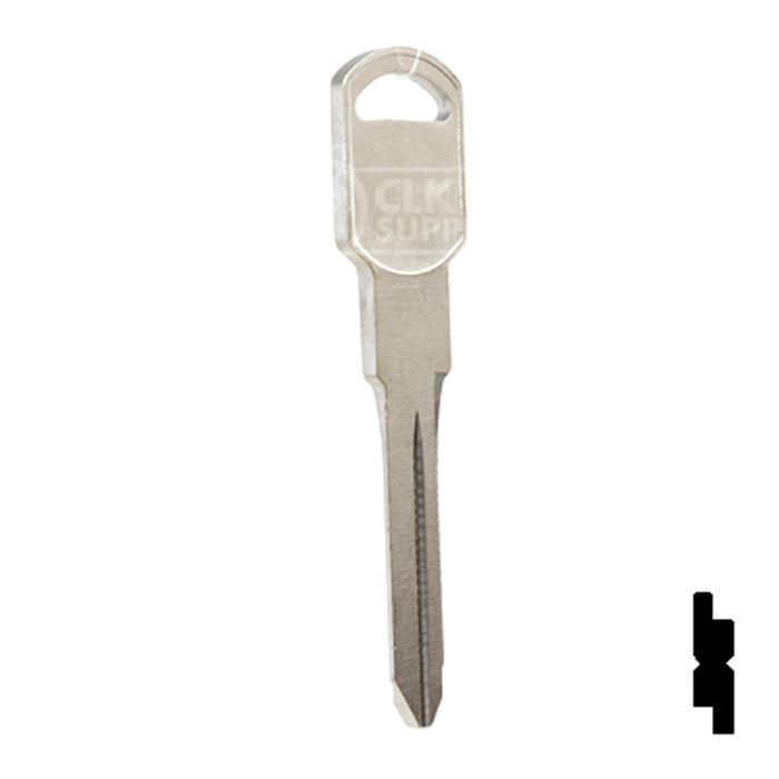 Uncut Key Blank | General Motors | P1109, B92 Automotive Key Ilco