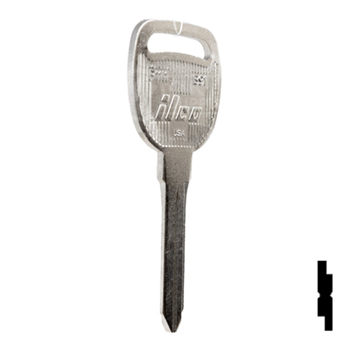 Uncut Key Blank | General Motors | P1111, B91 Automotive Key Ilco