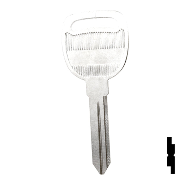 Uncut Key Blank | General Motors | P1111, B91 Automotive Key Ilco