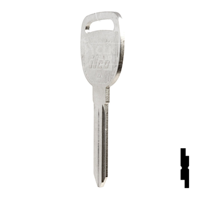 Uncut Key Blank | General Motors | P1111, B91 Automotive Key Ilco