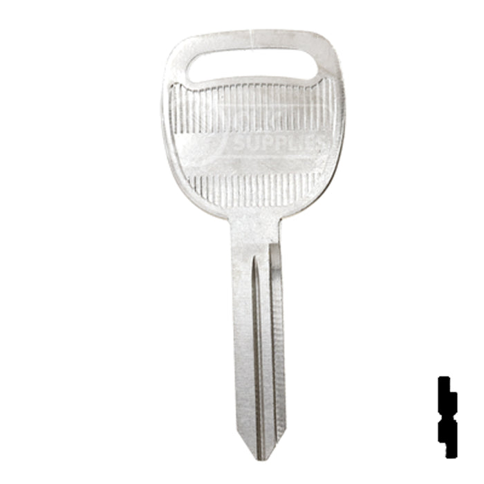 Uncut  Key Blank | General Motors | P1113, B102 Automotive Key Ilco