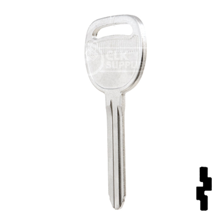 Uncut Key Blank | General Motors | P1114, B110 Automotive Key Ilco