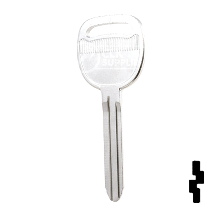 Uncut Key Blank | General Motors | P1114, B110 Automotive Key Ilco