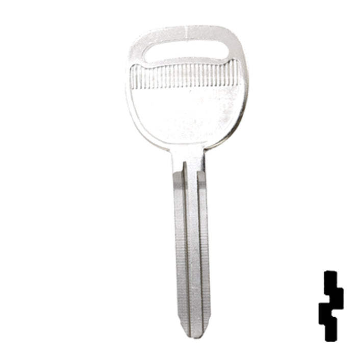 Uncut Key Blank | General Motors | P1114, B110 Automotive Key Ilco