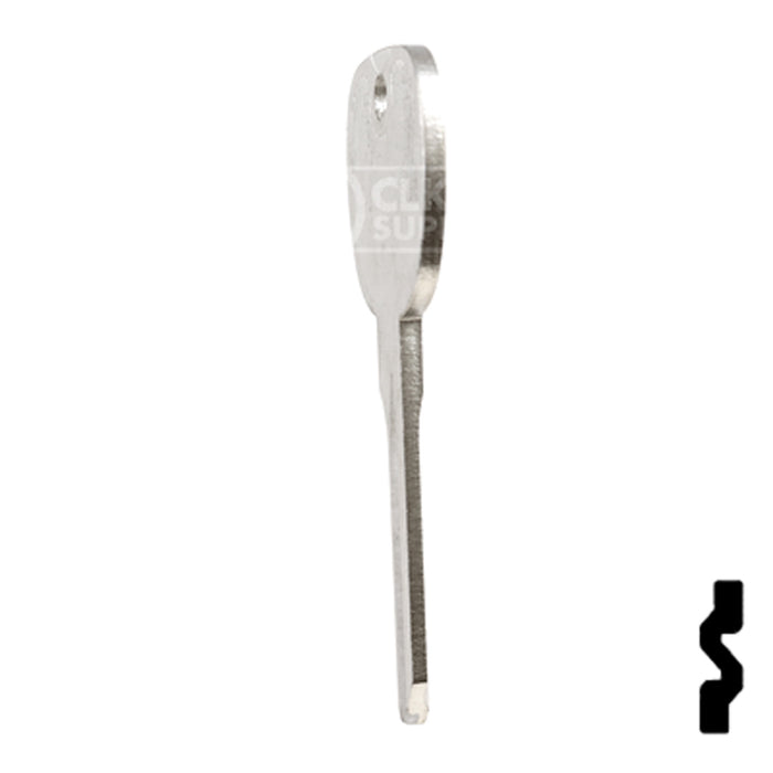 Uncut Key Blank | General Motors | P1115, B106 Automotive Key Ilco