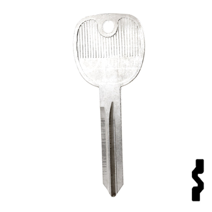 Uncut Key Blank | General Motors | P1115, B106 Automotive Key Ilco