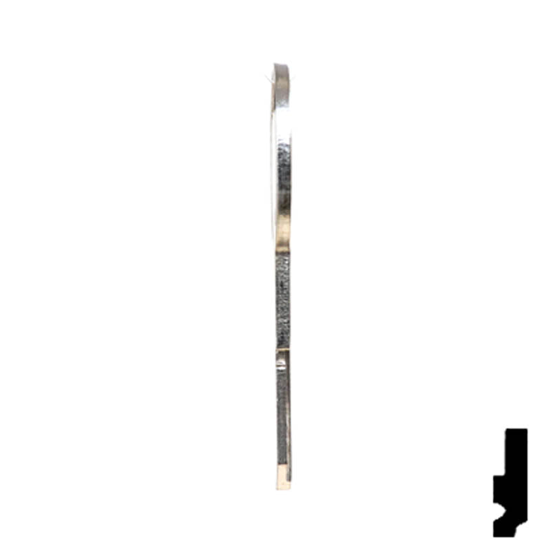 Uncut Key Blank | General Motors | S1098H, B45 Automotive Key Ilco