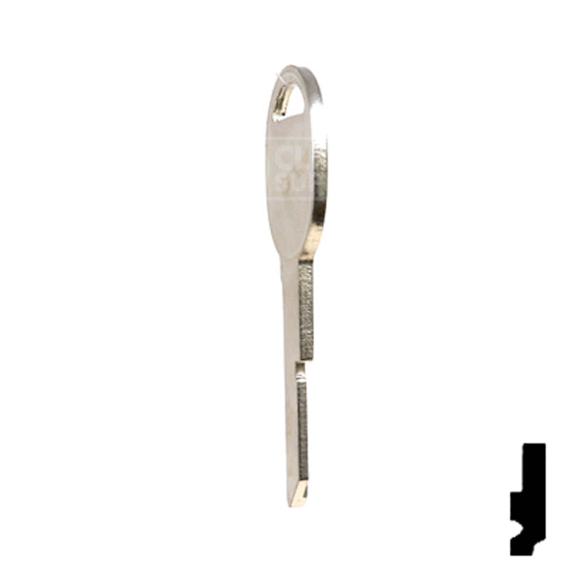 Uncut Key Blank | General Motors | S1098H, B45 Automotive Key Ilco
