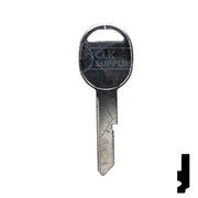 Uncut Key Blank | General Motors | S1098H, B45 Automotive Key Ilco