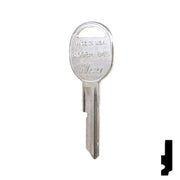 Uncut Key Blank | General Motors | S1098H, B45 Automotive Key Ilco