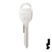 Uncut Key Blank | General Motors | S1098K, B47 Automotive Key Ilco