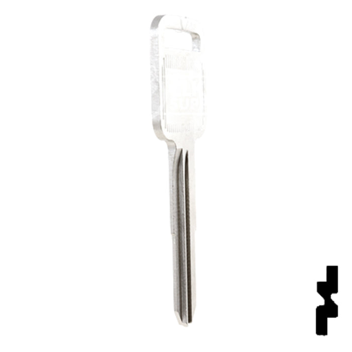 Uncut Key Blank | General Motors | X180, B69 Automotive Key Ilco