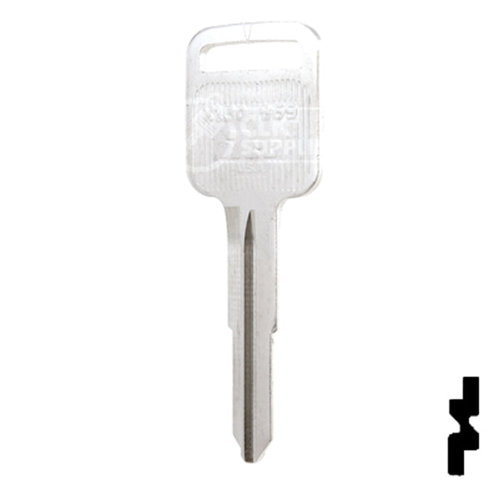 Uncut Key Blank | General Motors | X180, B69 Automotive Key Ilco