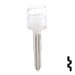 Uncut Key Blank | Geo, Honda, Isuzu | X184, B65 Automotive Key Ilco