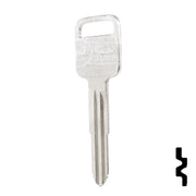 Uncut Key Blank | Geo, Honda, Isuzu | X184, B65 Automotive Key Ilco