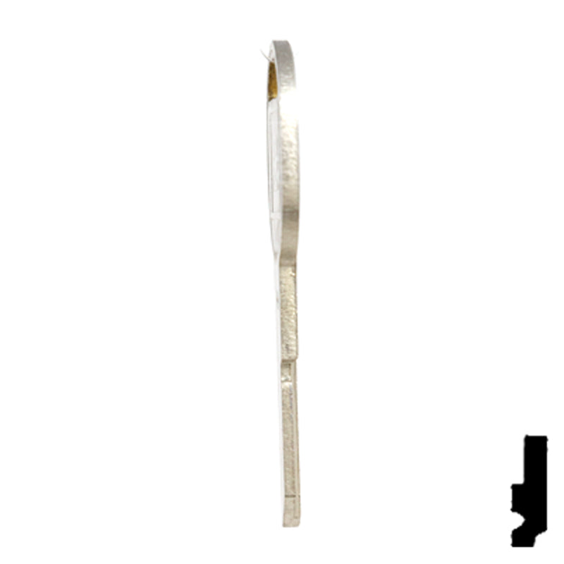 Uncut Key Blank | GM | B45, S1098H Automotive Key Strattec