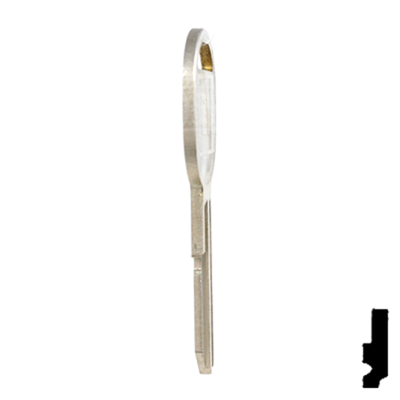 Uncut Key Blank | GM | B45, S1098H Automotive Key Strattec