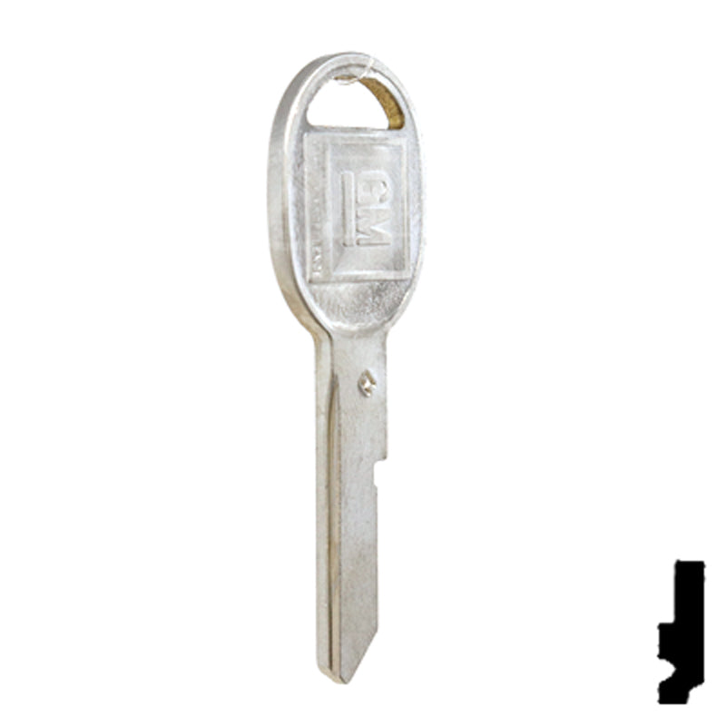 Uncut Key Blank | GM | B45, S1098H Automotive Key Strattec