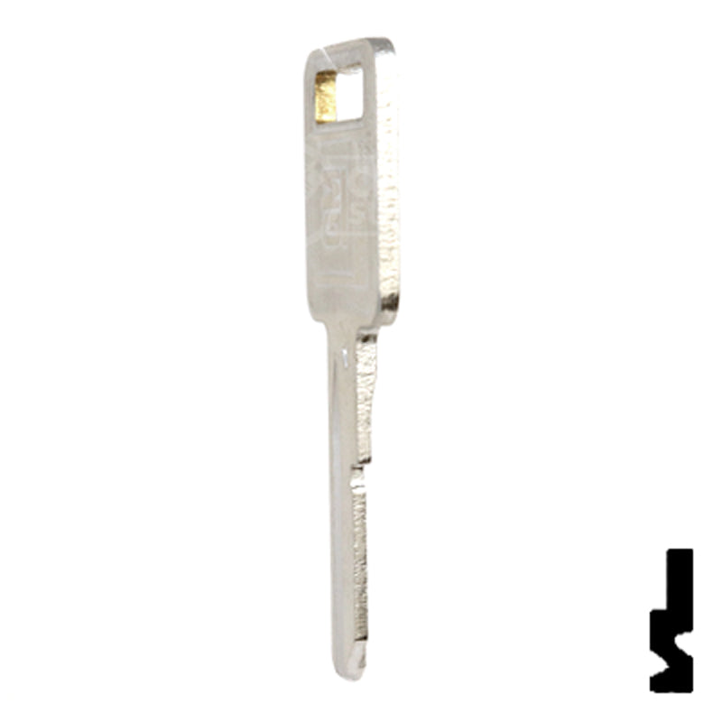 Uncut key Blank | GM | B48, P1098A Automotive Key Strattec