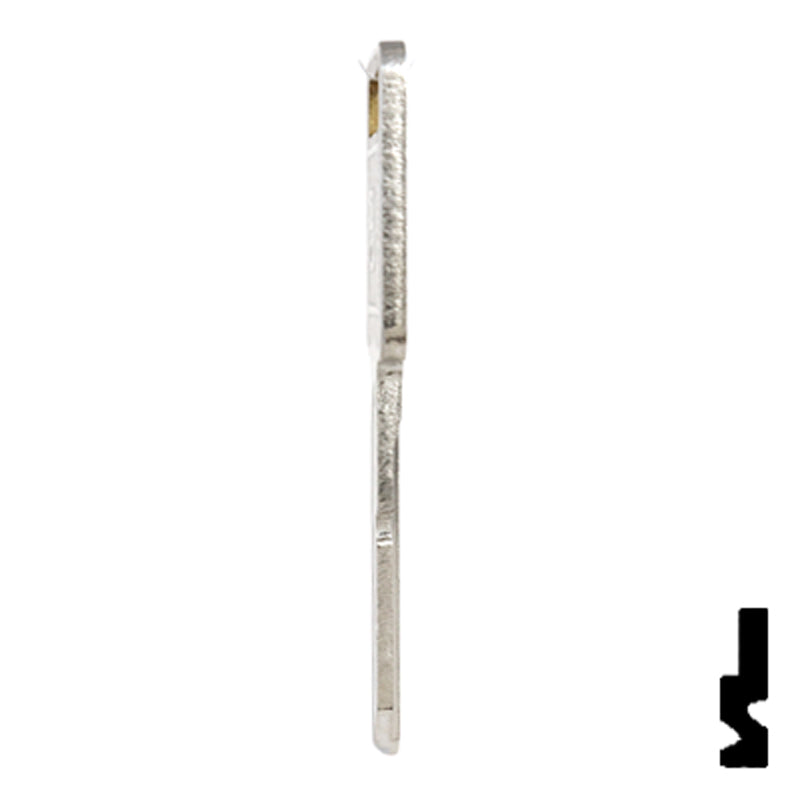 Uncut key Blank | GM | B48, P1098A Automotive Key Strattec