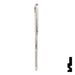 Uncut key Blank | GM | B48, P1098A Automotive Key Strattec